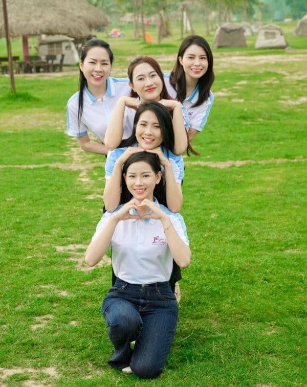 Đồng phục họp lớp 15 năm màu biển nhạt